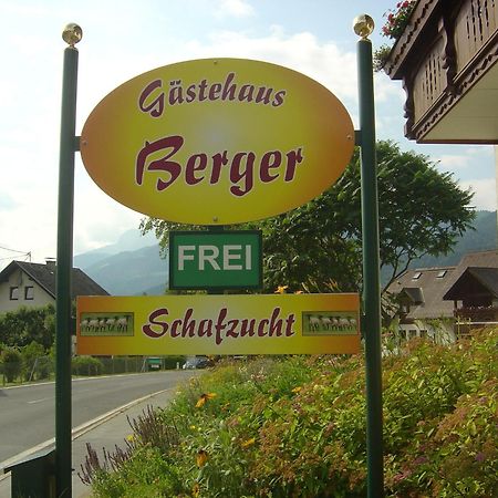 Gaestehaus Berger Tröpolach Exterior foto